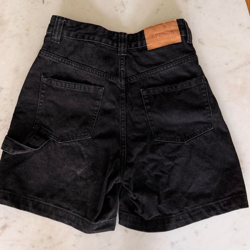 NWOT Afends Women's Black Shorts (SMALL) - Picture 5 of 8